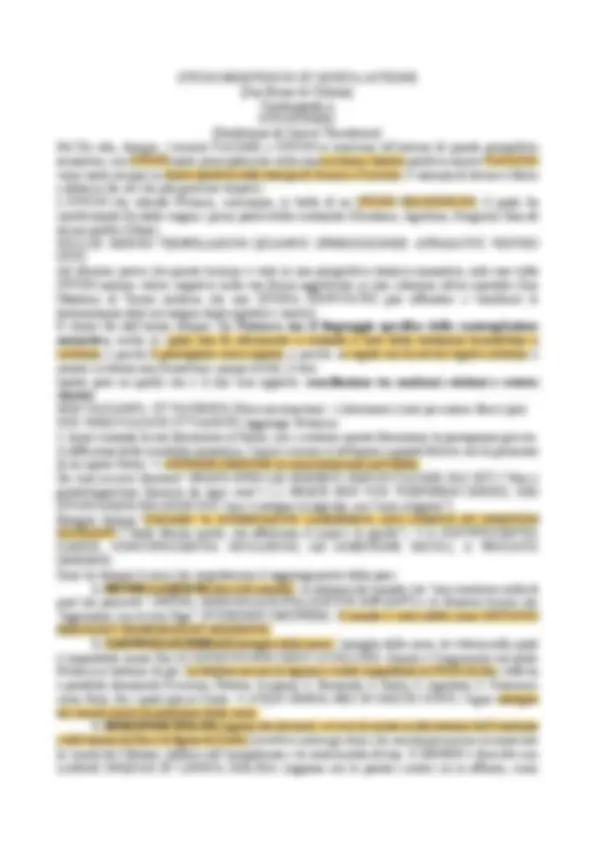 Filologia del testo prima parte | Cheat Sheet History of film | Docsity