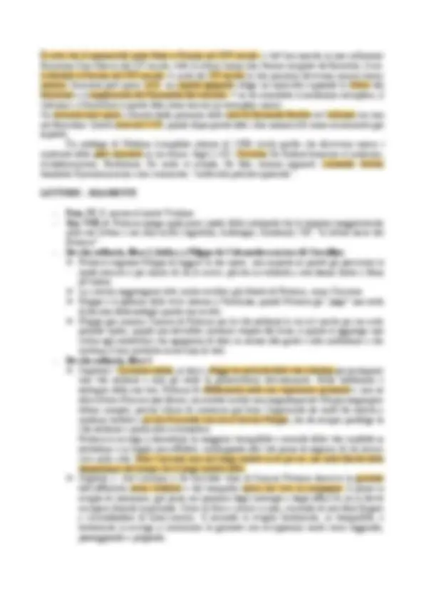 Filologia del testo prima parte | Cheat Sheet History of film | Docsity
