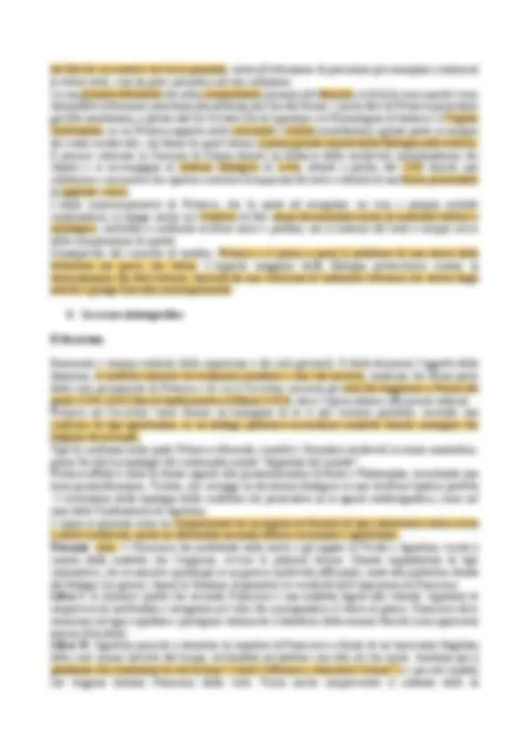 Filologia del testo prima parte | Cheat Sheet History of film | Docsity