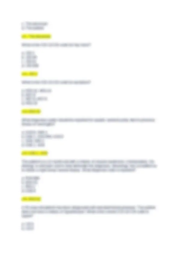 AAPC Final Exam questions with answers 2023 | Exams Nursing | Docsity