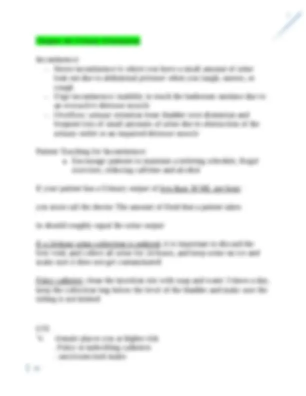 Nursing 100 Final Study Guide examination | Exams Nursing | Docsity