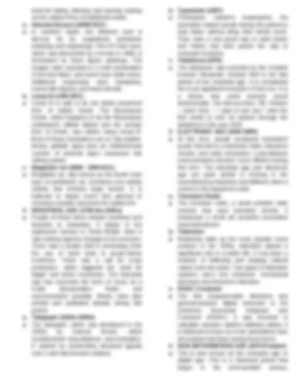 Media and Information Literacy Lecture | Lecture notes Technology | Docsity