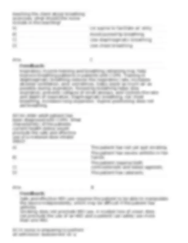 NURS MISC COPD Exam Questions with Correct Answers | Exams Nursing ...