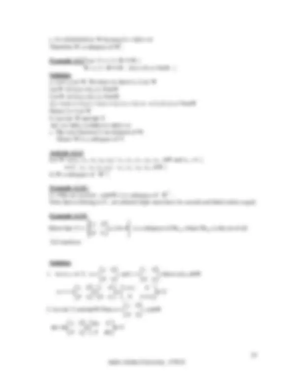 Applied mathematics 1 | Lecture notes Applied Mathematics | Docsity