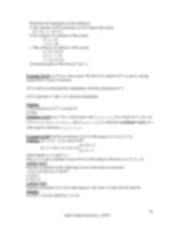 Applied mathematics 1 | Lecture notes Applied Mathematics | Docsity