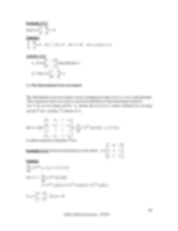 Applied mathematics 1 | Lecture notes Applied Mathematics | Docsity
