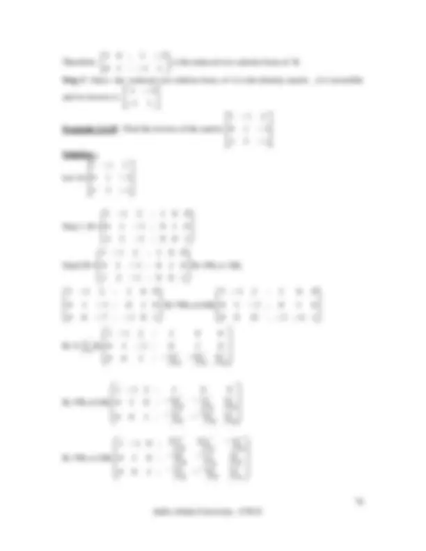 Applied mathematics 1 | Lecture notes Applied Mathematics | Docsity