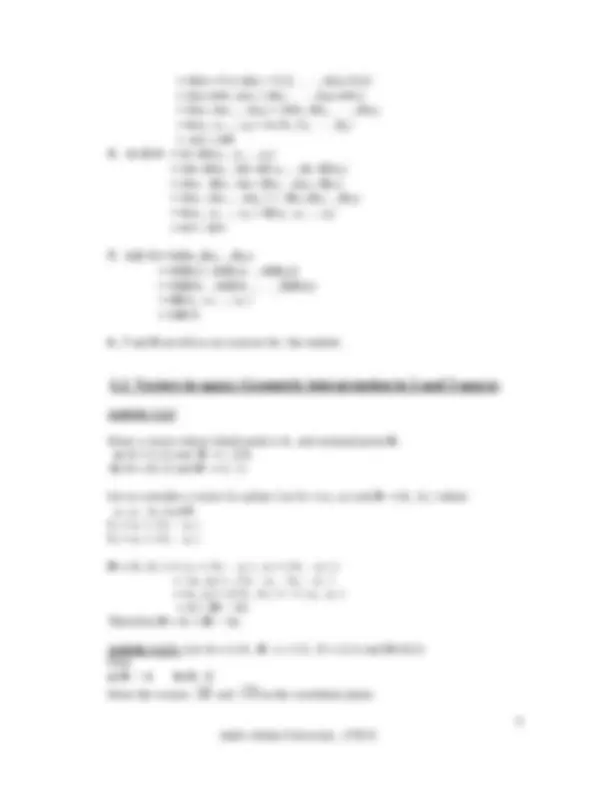 Applied mathematics 1 | Lecture notes Applied Mathematics | Docsity