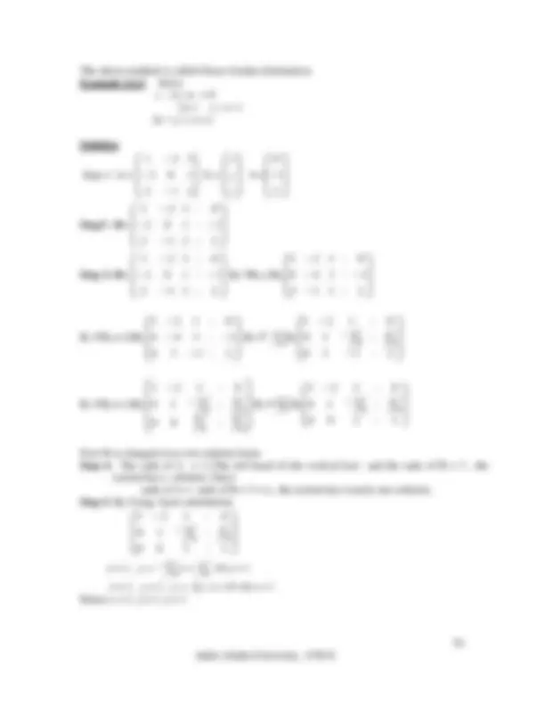 Applied mathematics 1 | Lecture notes Applied Mathematics | Docsity