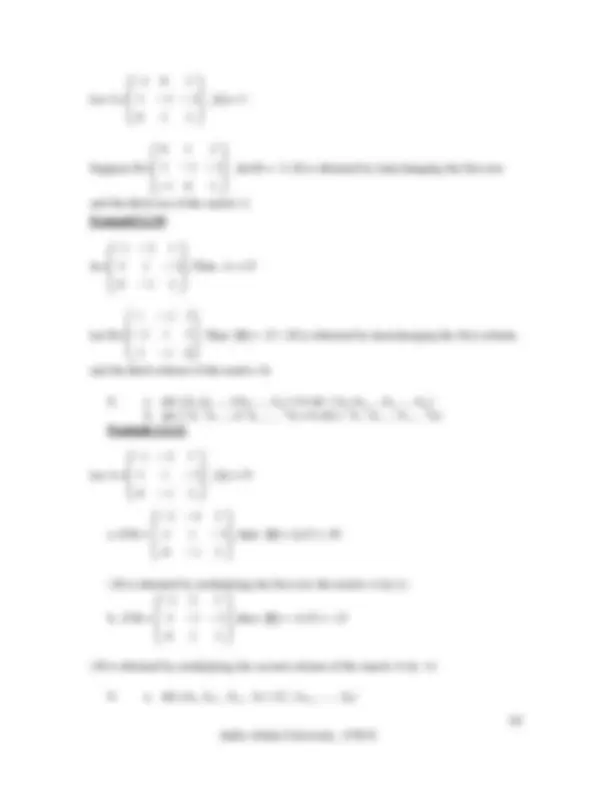 Applied mathematics 1 | Lecture notes Applied Mathematics | Docsity