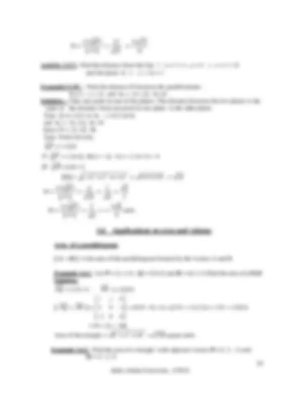 Applied mathematics 1 | Lecture notes Applied Mathematics | Docsity
