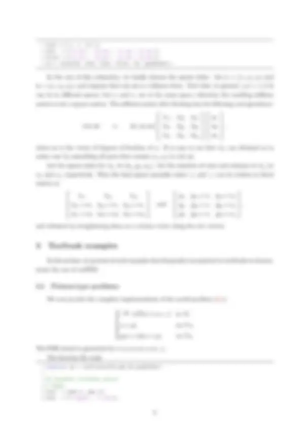 Variational formulation based programming for finite element methods in ...