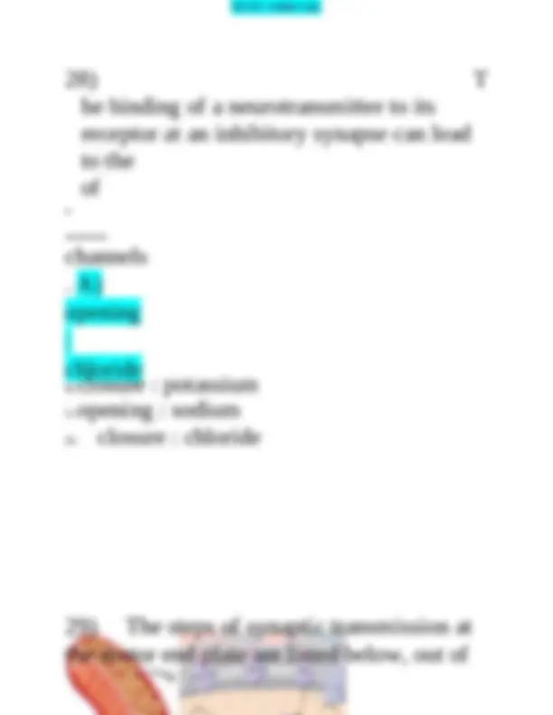 Biology Exam Questions and Answers | Exams Biology | Docsity