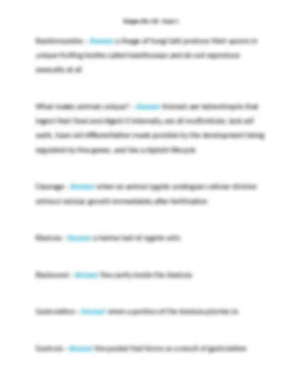 Rutgers Bio 116 - Exam 1 Questions with Correct Answers. | Exams ...