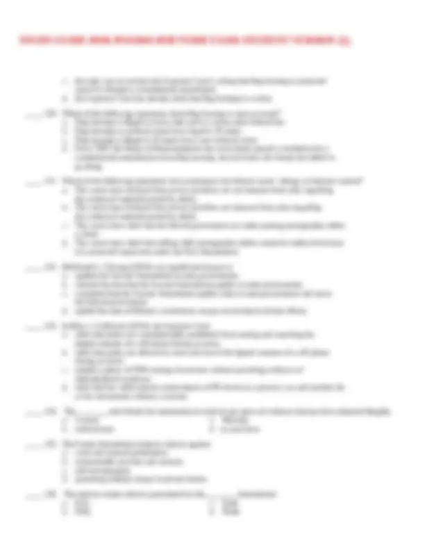 Study Guide for POS2041 Mid-Term Exam | Exams Commercial Law | Docsity