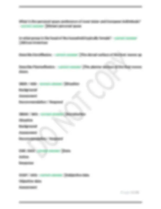 Fundamentals of Nursing - Exam 1 Solved Questions and Answers 2023-2024 ...