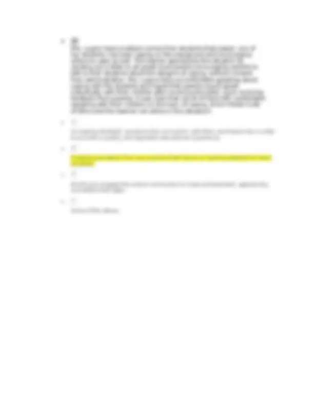 College of Education Ethics Quiz GCU Answers Latest | Exams Vocational education | Docsity