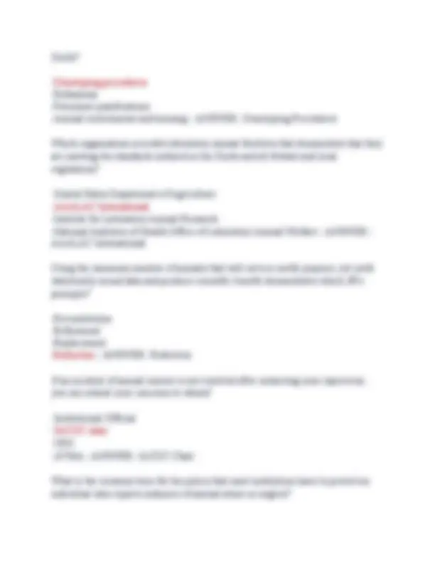 Animal Welfare Regulations and ALAT Certification Exam Questions and ...