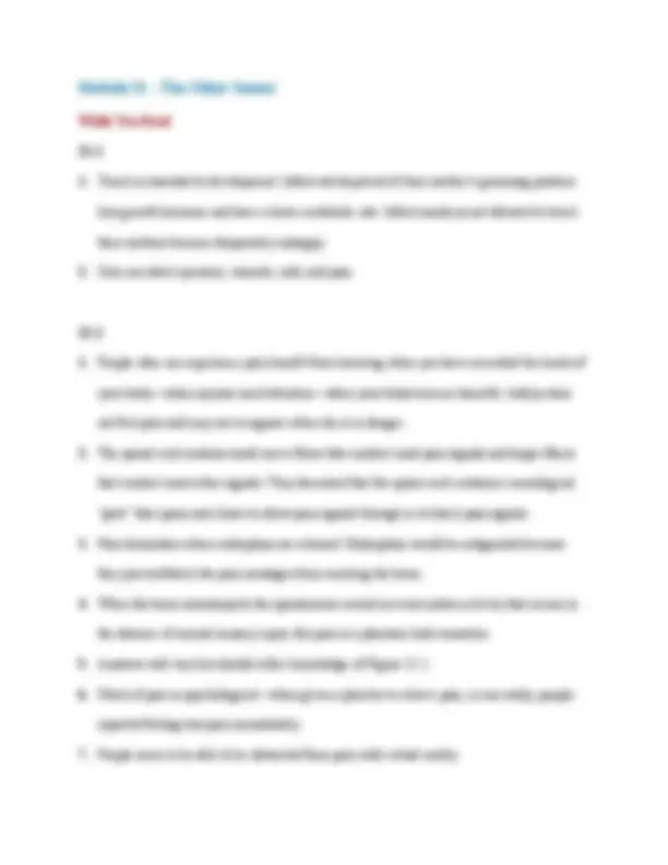 Unit 8 AP Psych Answer Key Ap Meyers | Cheat Sheet Psychology | Docsity