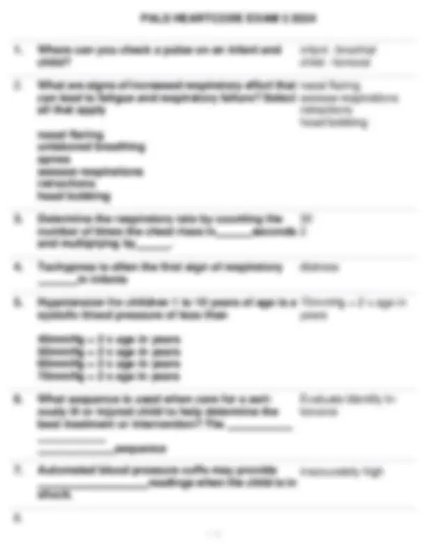 Pals Heartcode Exam Compilation 2024 3 Different Versions 400 Questions And Answers Exams Pals Heartcode Exam Compilation 2024 3 Different Versions 400 Questions And Answers Exams