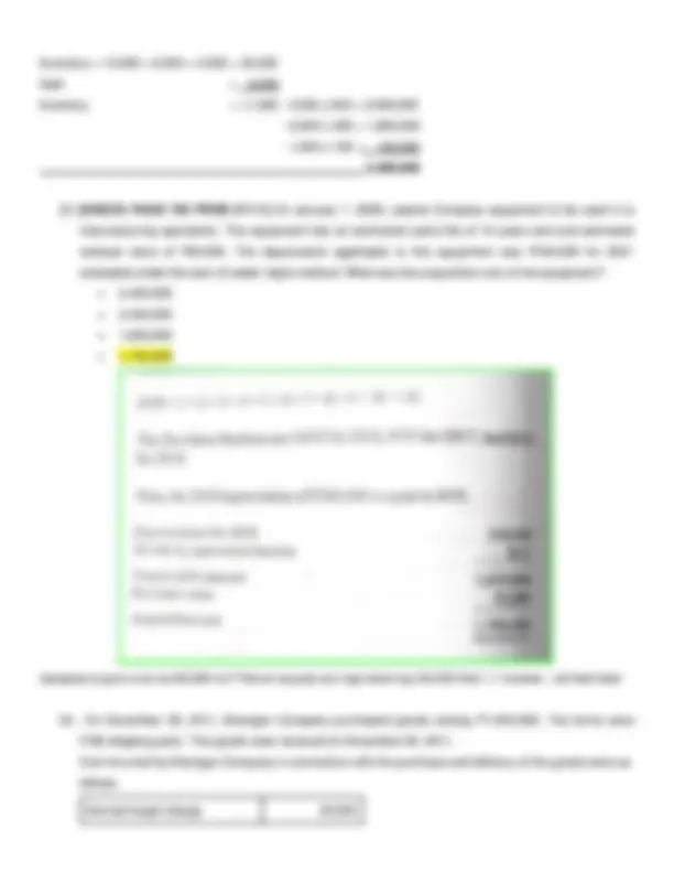 Intermediate Accounting Exam Questions and Answers 2024 | Exams ...