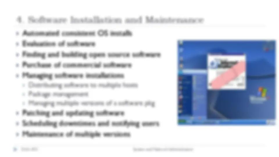 ppt of system and network administor | Lecture notes Network and System ...