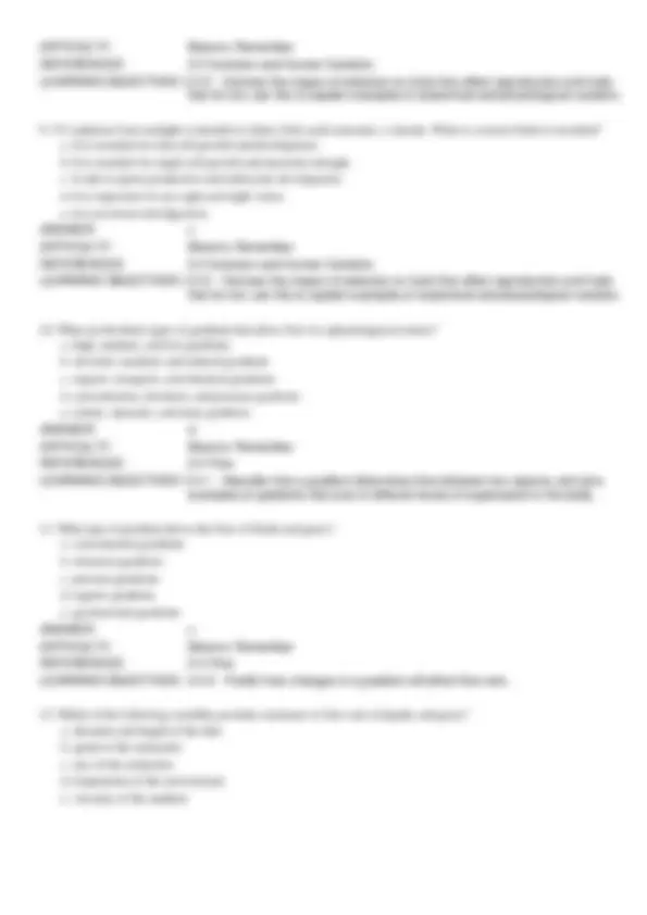 Test Bank For Anatomy & Physiology 1st edition Elizabeth | Exams ...