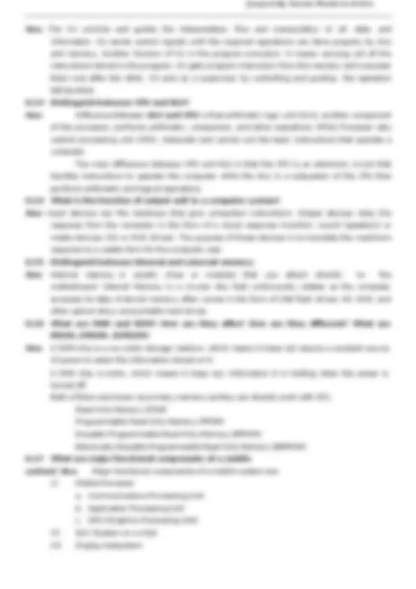 CBSE Class 11 Python Test Bank: Chapter-1 Questions and Answers | Exams ...