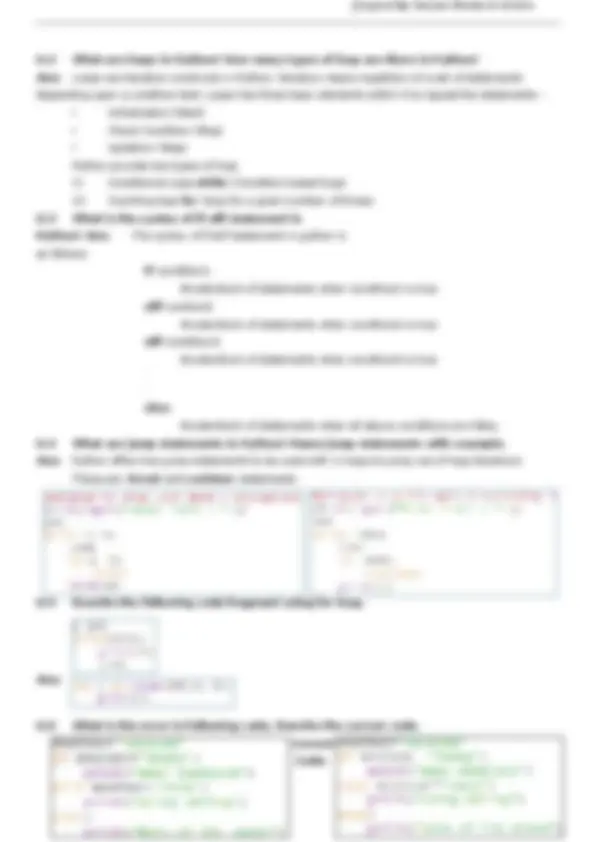 CBSE Class 11 Python Test Bank: Chapter-1 Questions and Answers | Exams ...