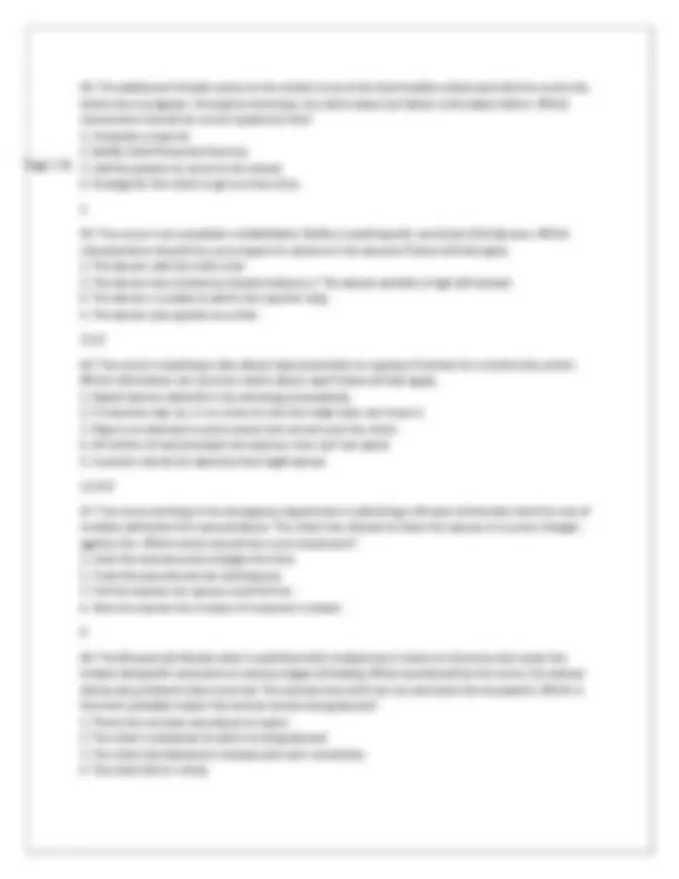 MED SURG EXAM 3 2024 GALEN COLLEGE OF NURSING WITH ACTUAL CORRECT ...