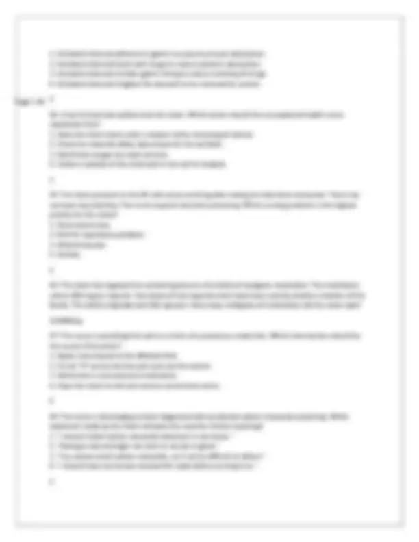 MED SURG EXAM 3 2024 GALEN COLLEGE OF NURSING WITH ACTUAL CORRECT ...
