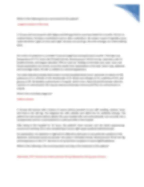 Diagnosis and Management of Diabetes Mellitus: A Case Study | Exams ...