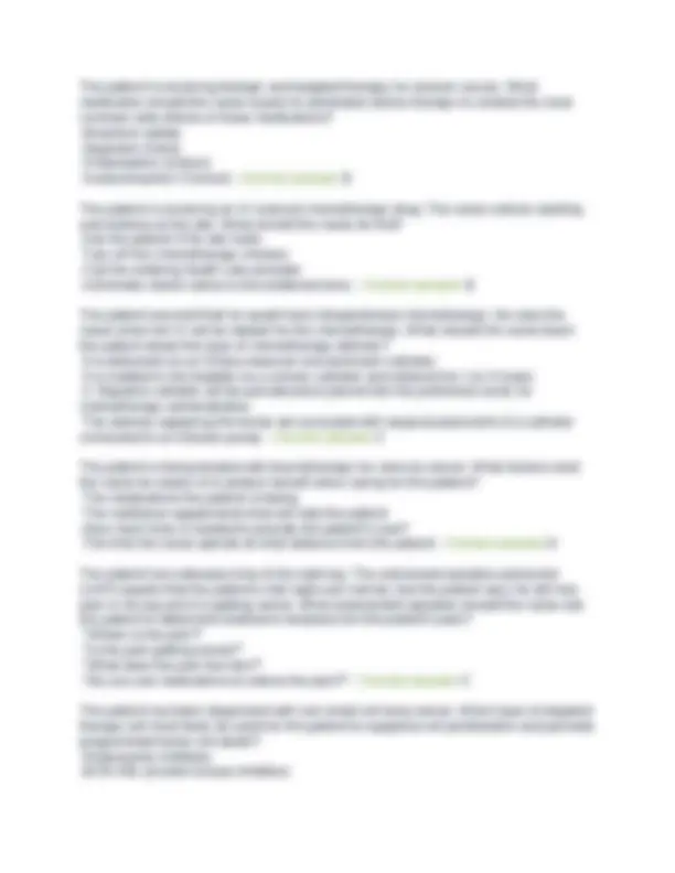 Med Surge-Exam 2 NCLEX Questions WITH Verified Answers 100% Correct ...