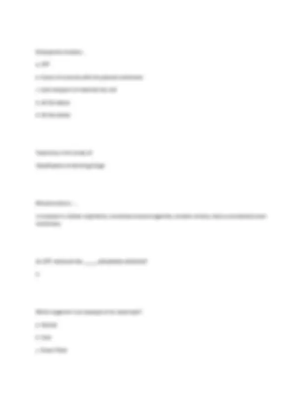 Biology 101 - Final Exam Questions and Answers (2024, A+ Graded ...