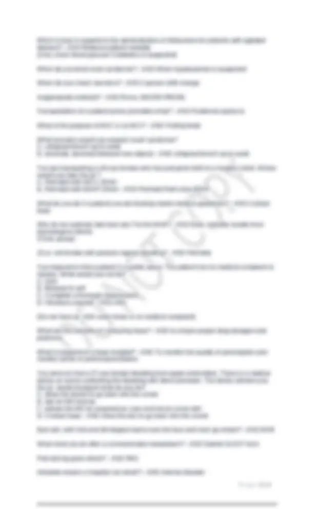 LA County Protocol Study Guide Latest Exam Questions and Answers ...