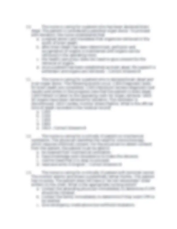 Ethical and Legal Issues in Critical Care Nursing: Exam Questions and ...