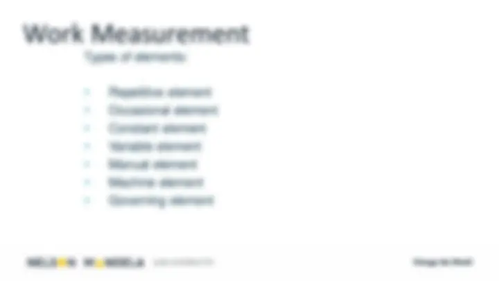 Work Measurement Techniques: Time Study and Rating | Exercises ...