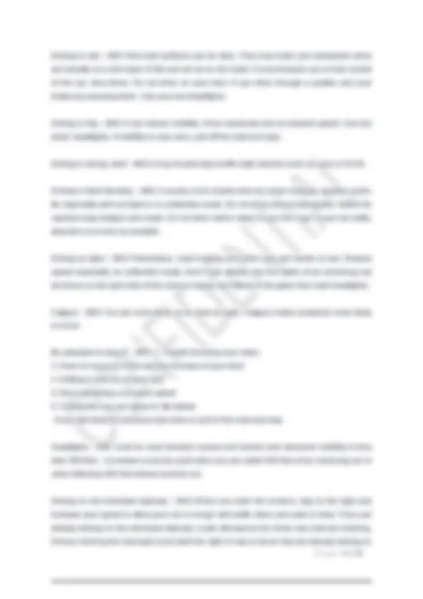 Road Safety: Lane Markings, Rules, and Regulations | Exams Company ...