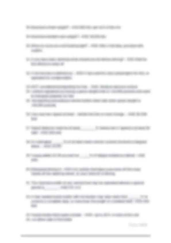 BMV For-Hire Knowledge Test Exam Questions and Answers | Exams ...