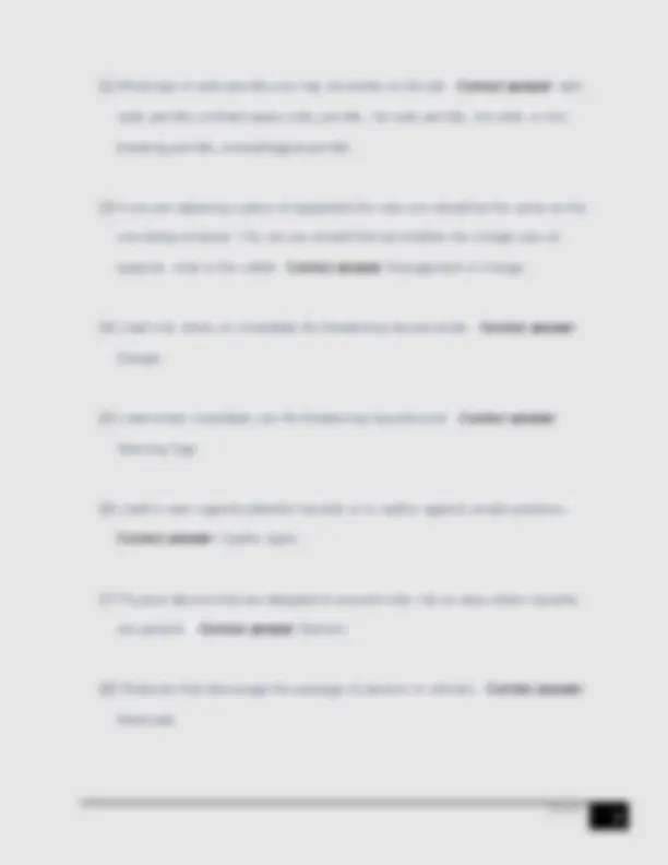 OSHA Basic Orientation Test 50 Questions with 100% Correct Answers ...