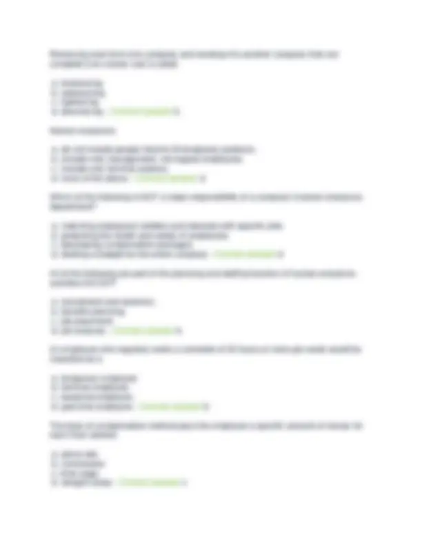 Chapter 8: Intro to Business Test Exam Questions and Answers | Exams ...