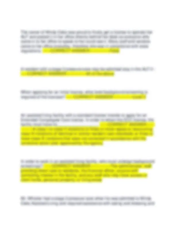 Regulations for Assisted Living Facilities in Florida | Exams Nursing ...