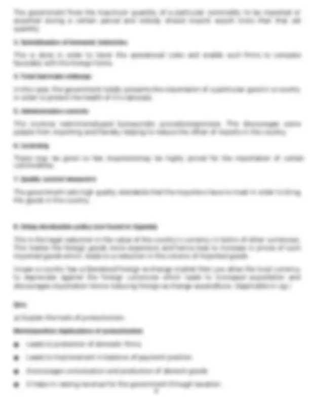 ECONOMICS INTERNATIONAL TRADE NOTES WITH COMPLETE SOLUTIONS 2023-2024 ...