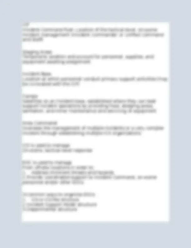 Ics 700 Answers.pdf FEMA ICS 700 Final Exam Answers | Exams Service Management | Docsity