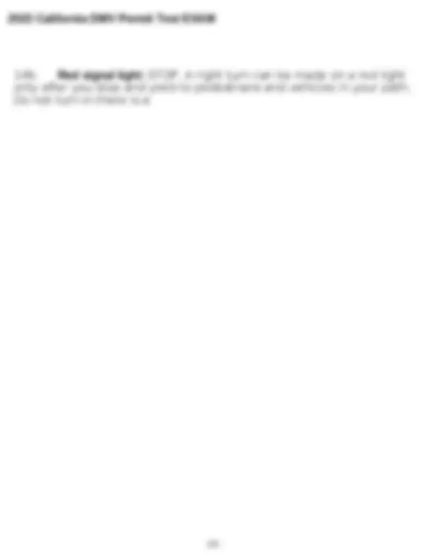 California DMV Permit Test Exam Questions and Answers | Exams Nursing ...