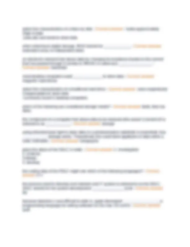 CGS 1060 Final Exam Questions with Answers Latest Update 2024 Test ...