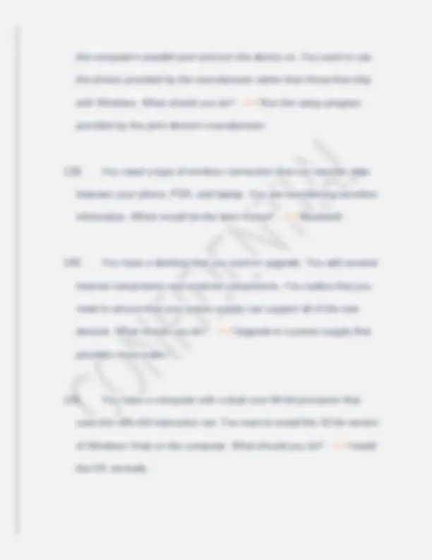 Troubleshooting and Configuring PC Hardware | Exams Information Systems ...