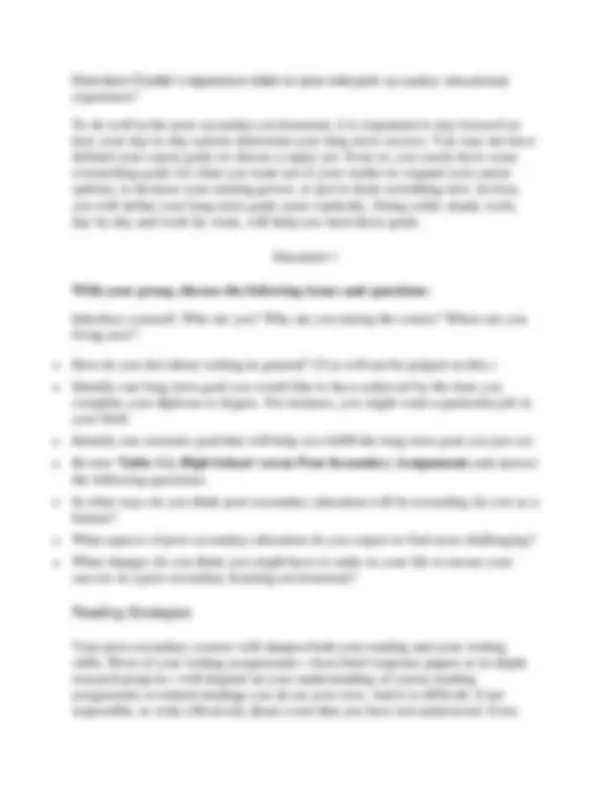 Introduction To Academic Writing Study Notes Law Docsity