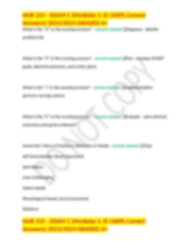 NUR 215 - Nursing Skills, Principles, and Infections: Exam 1 Study ...