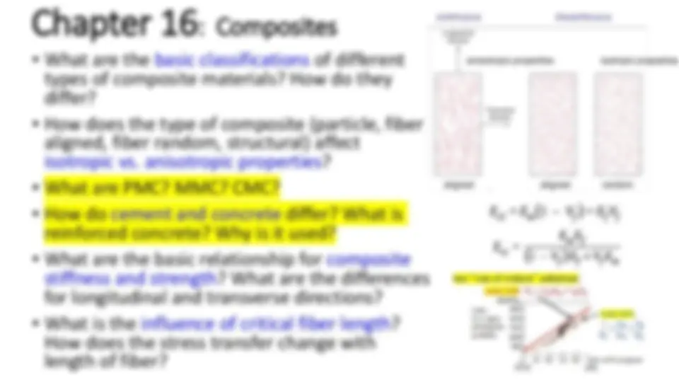 Final Exam Review for Materials Science and Engineering | Study notes ...
